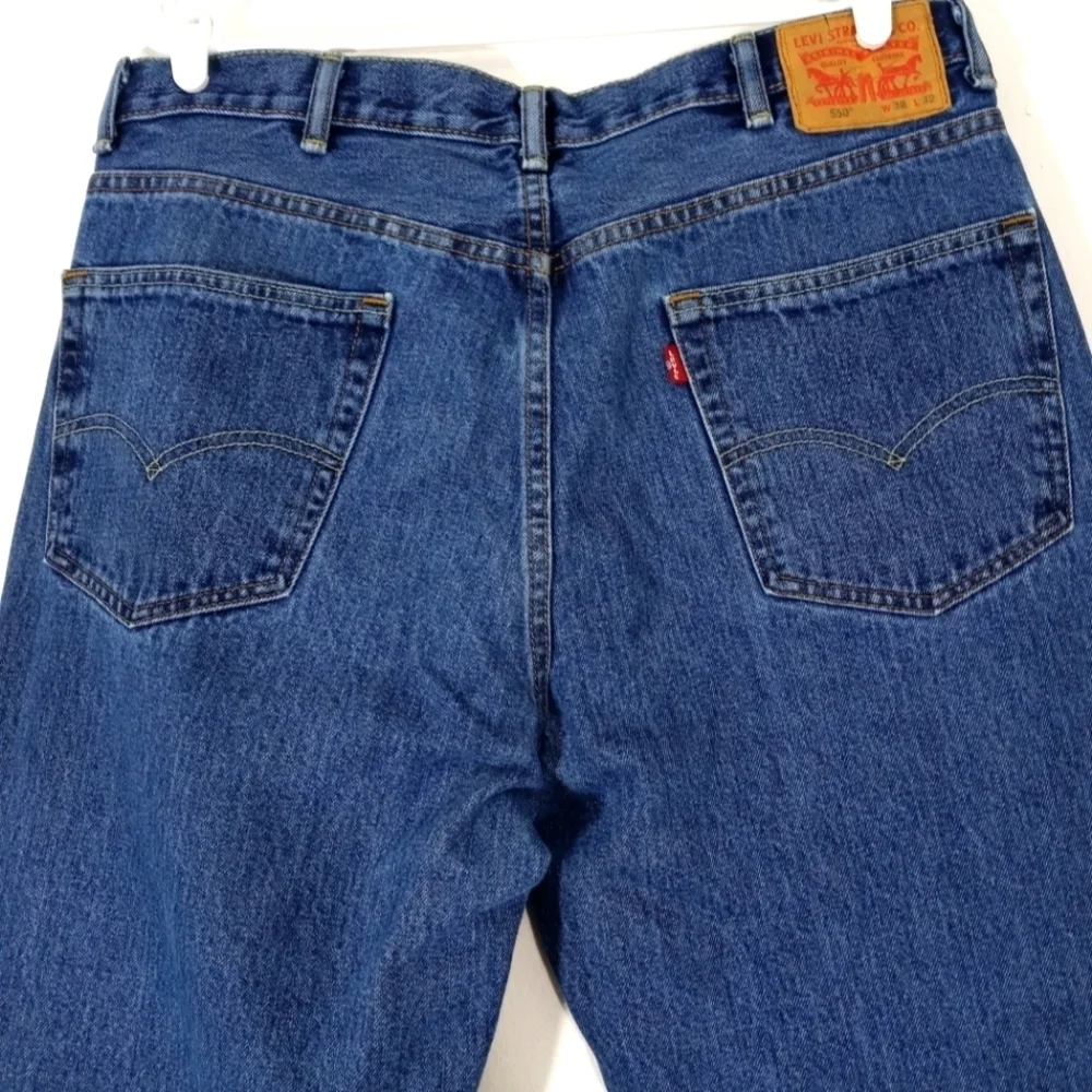 Levi's 550 Relaxed Fit Denim Jeans Pants‎